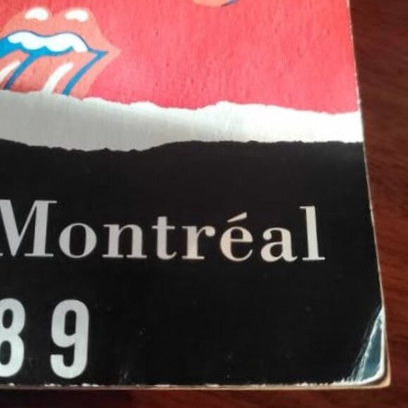 Vintage ROLLING STONES STEEL WHEELS- The Canadian Tour 1989 Concert Tour Program - Picture 7 of 12